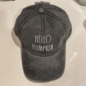 🎃 New Rae Dunn Hello Pumpkin Baseball Cap Hat